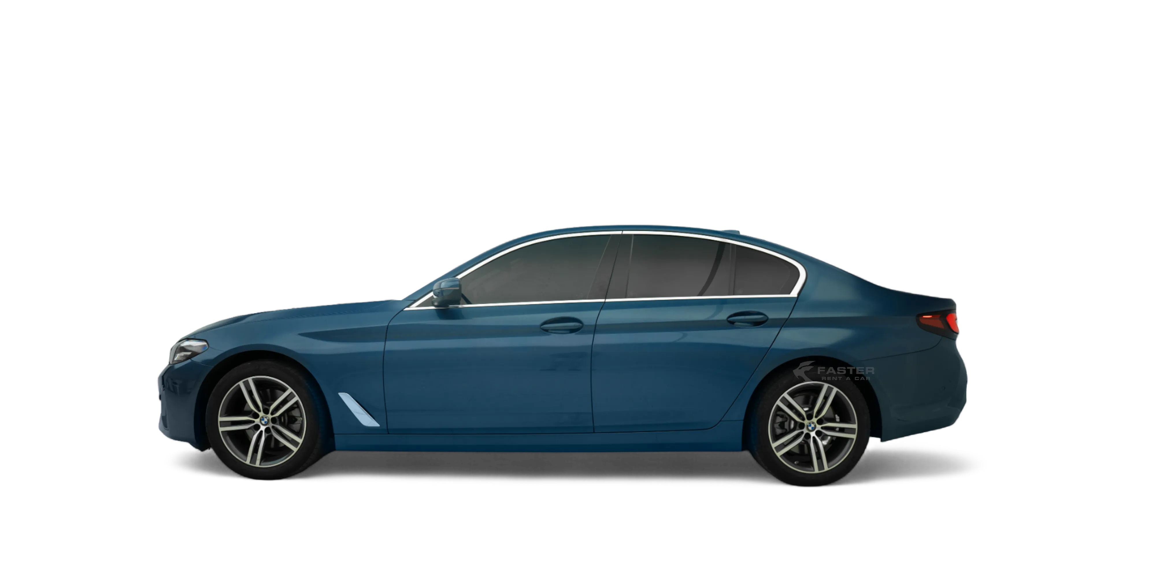 BMW 520i Side View